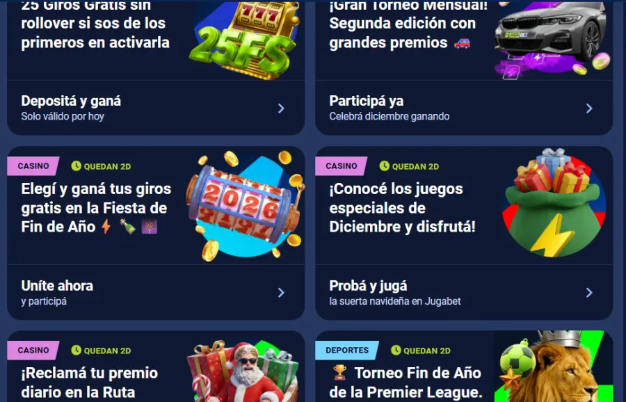 Jugabet argentina